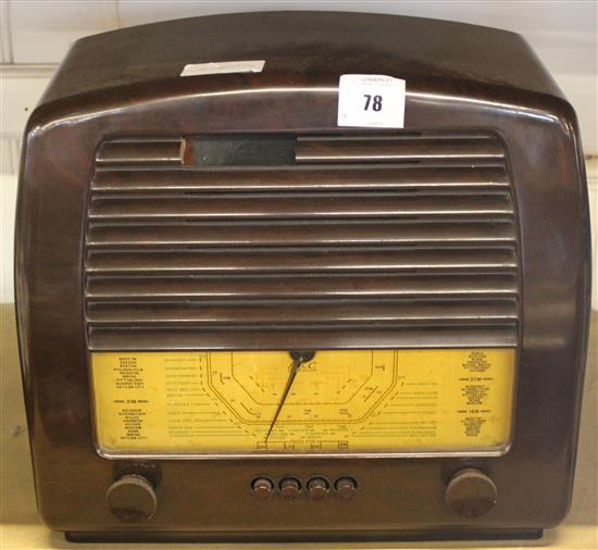 GEC bakelite radio (AF)(-)